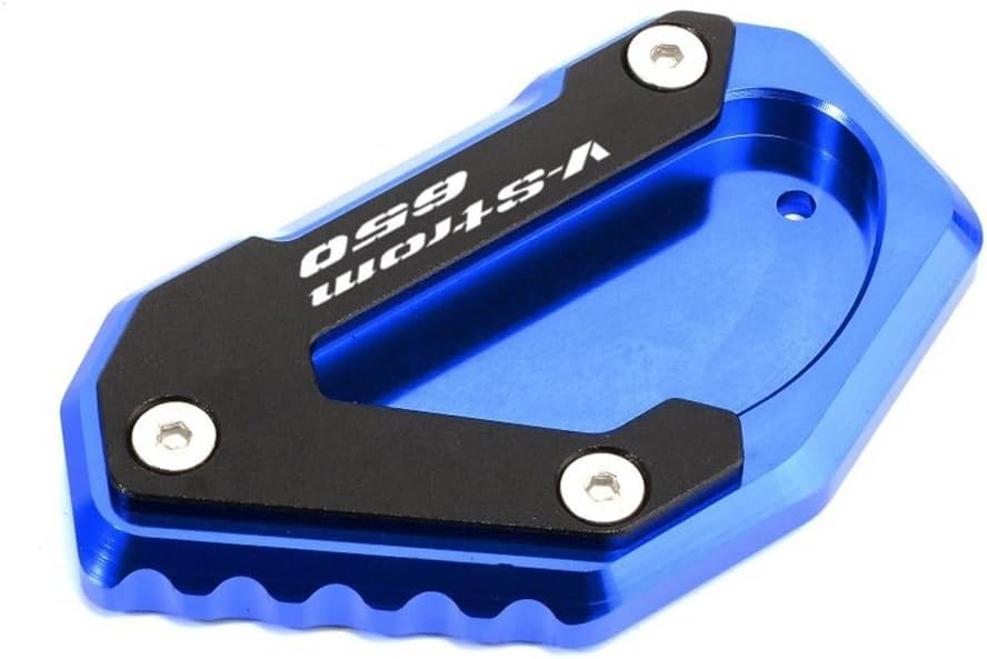 Motorcycle Side Stand pad Motorcycle Kickstand Extension Plate Side Stand Enlarge Pad for Suzuki V-Strom 650 DL650 650XT 2012 2013 2014 2015-2022