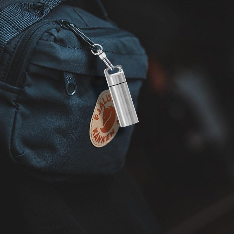 Mini juego de dados pequeños de metal DND con estuche de dados de acero inoxidable portátil, juego de dados de metal poliédrico D&D, perfecto para