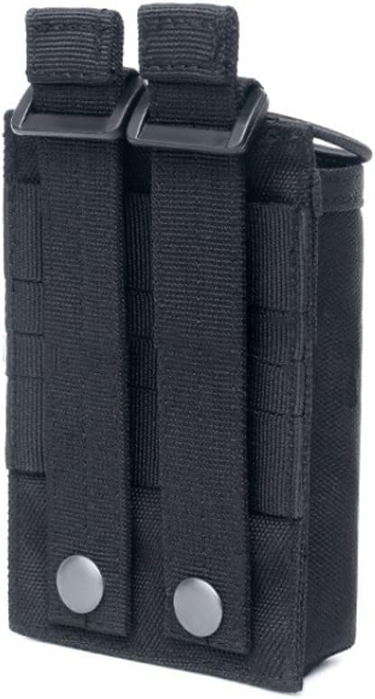 HIGH FLYING Funda de nailon para radio, Walkie-Talkie Bolsa de almacenamiento para sistema Molle con L*W*H (aproximadamente 5.3 x 3.54 x 1.57