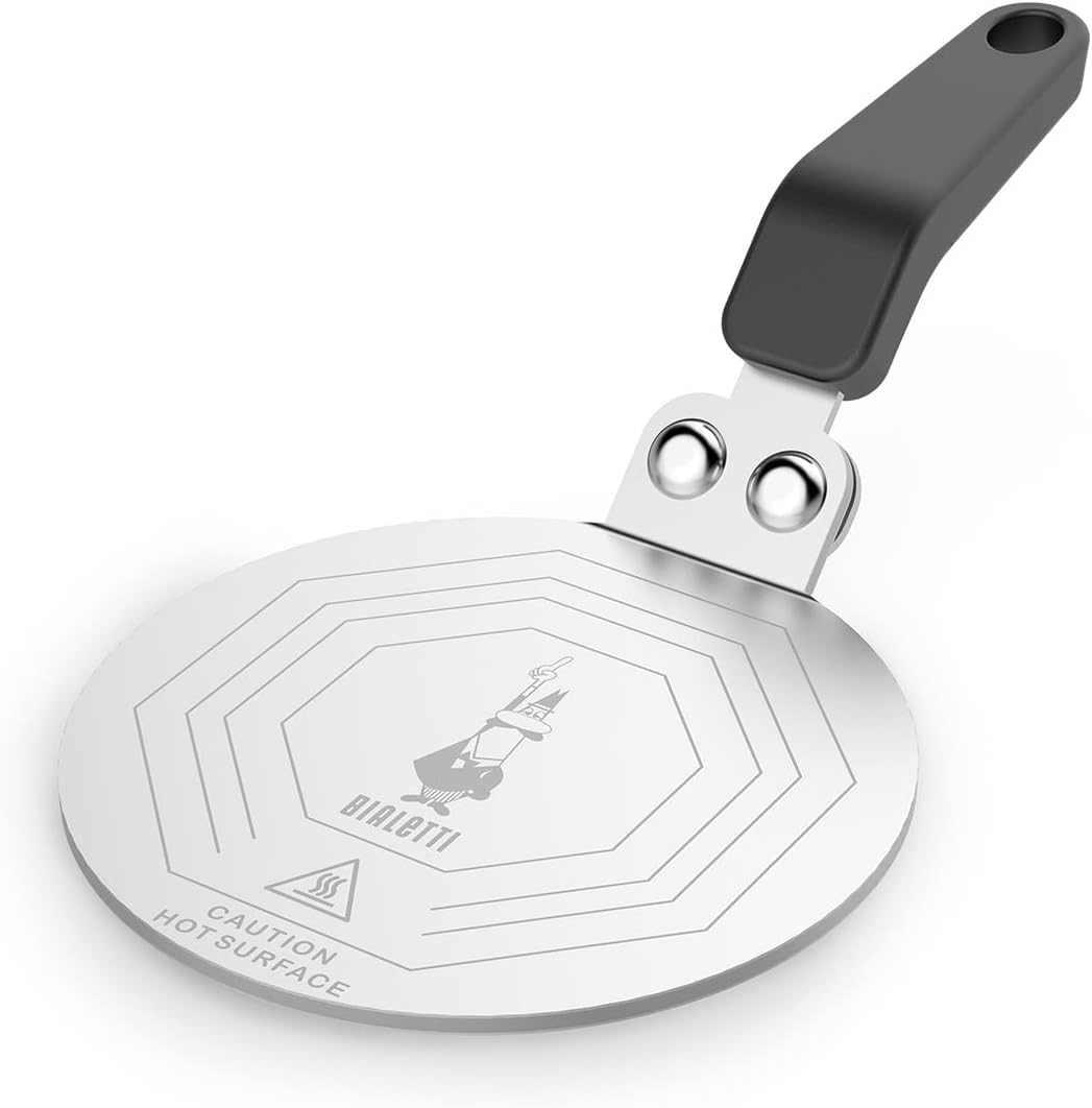 Bialetti Cafetera de inducción Venus (6 tazas) y placa de inducción