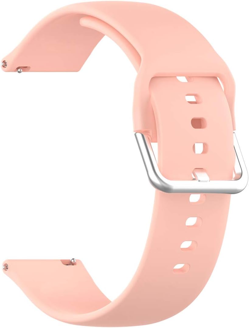 E ECSEM LIVIKEY – Bandas compatibles con LIVIKEY 1.614 in Pulseras de repuesto de silicona coloridas, correa de liberación rápida, bandas de brazo