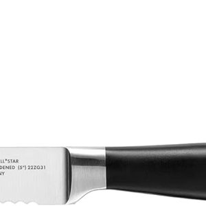 Zwilling All Star – Cuchillo multiusos alemán afilado de 5 pulgadas, cuchillo de tomate, fabricado en una fábrica alemana propiedad de la empresa Zwilling All Star – Cuchillo multiusos alemán afilado de 5 pulgadas, cuchillo de tomate, fabricado en una fábrica alemana propiedad de la empresa