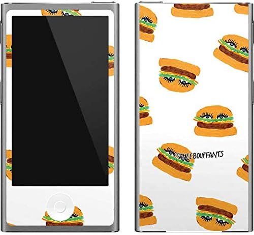 Skinit Decal MP3 Player Skin Compatible with iPod Nano (7th Gen&2012) – Originally Designed Cute Burgers Design