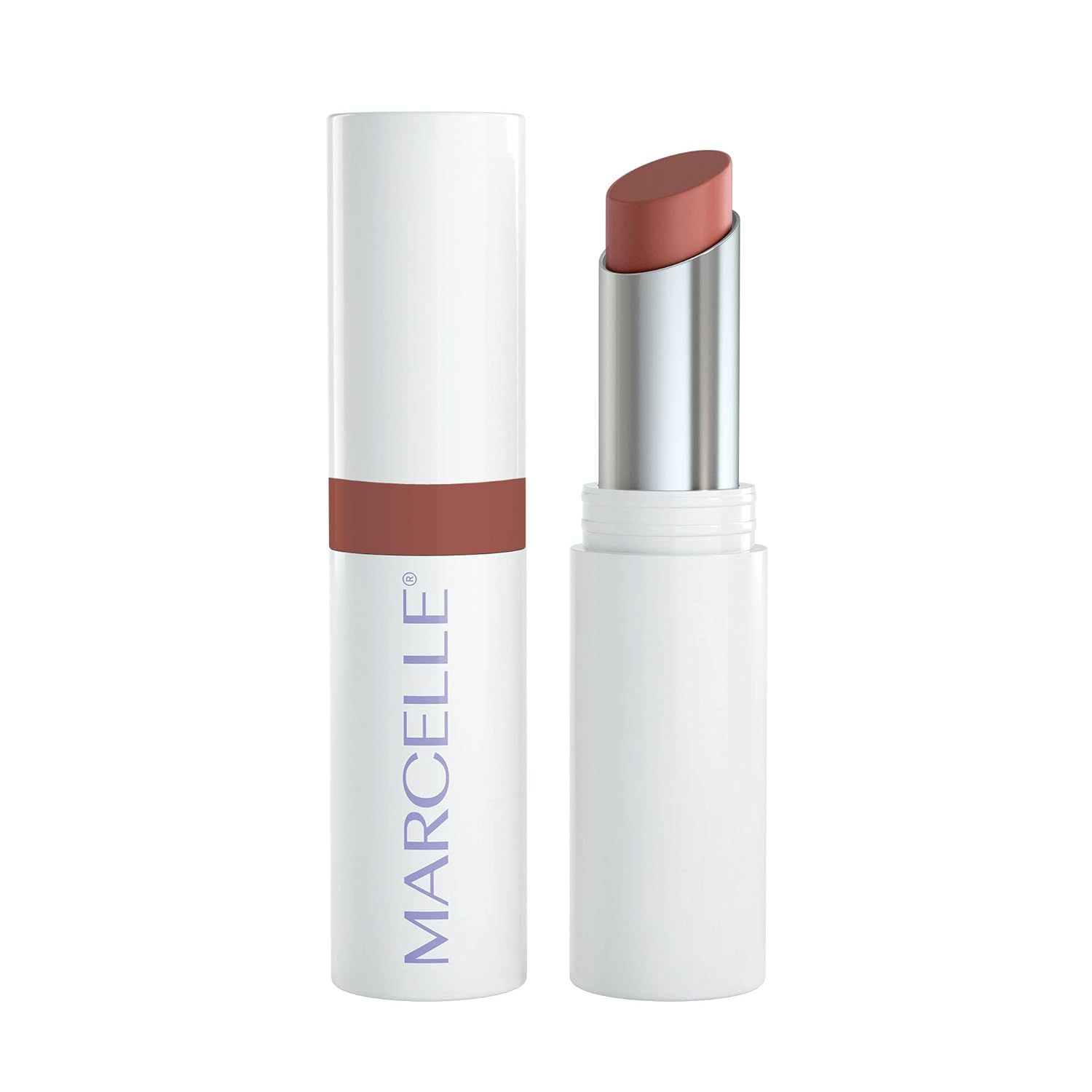 Marcelle Aceite en barra de color amante de los labios y cuidado, bronceado brillante, vegano, libre de crueldad, limpio, sin parabenos, sin