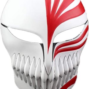 Máscara de resina Kurosaki para Halloween, disfraz de anime, Muerte Ichigo, para cosplay, decoración de regalo Máscara de resina Kurosaki para Halloween, disfraz de anime, Muerte Ichigo, para cosplay, decoración de regalo