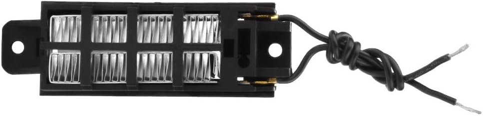 Calentador de aire de cerámica PTC, 50 W 12 V ACDC PTC Calentador de aire de cerámica Tipo conductor Elemento de calefacción PTC o aire
