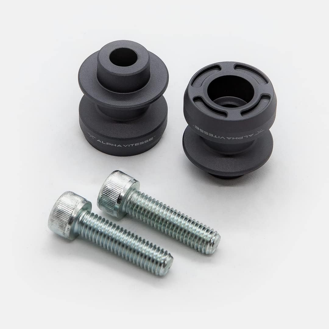 Alpha Vitesse Carretes de brazo oscilante, carretes de soporte Paddock, compatibles con Kawasaki Ninja 400 2018+  Z400 2019+