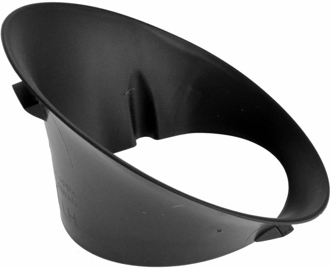 Bisel de la cubierta de la luz antiniebla del lado izquierdo del conductor para Dodge Ram-1500 2002-2008 y 2003-2009 Ram-2500, 55077239AD CH2598101
