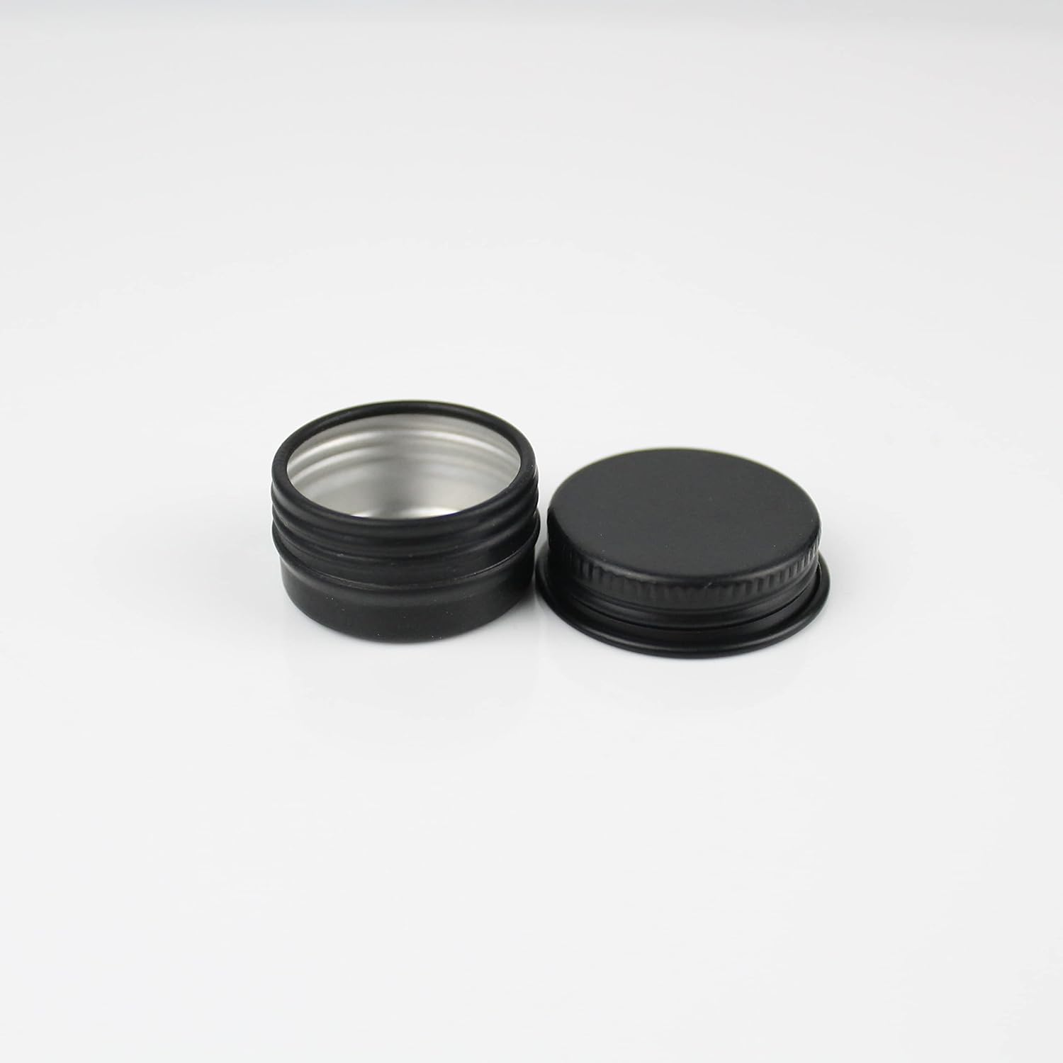 Latas redondas vacías de aluminio de metal de 0.18 oz0.2 fl oz, recipientes sellados para bálsamo labial, cosméticos, velas, salvamento, maquillaje,