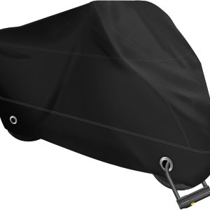 XYZCTEM Funda para motocicleta, bolsa de almacenamiento impermeable para exteriores, hecha de material resistente, se adapta a Harley Davison de XYZCTEM Funda para motocicleta, bolsa de almacenamiento impermeable para exteriores, hecha de material resistente, se adapta a Harley Davison de