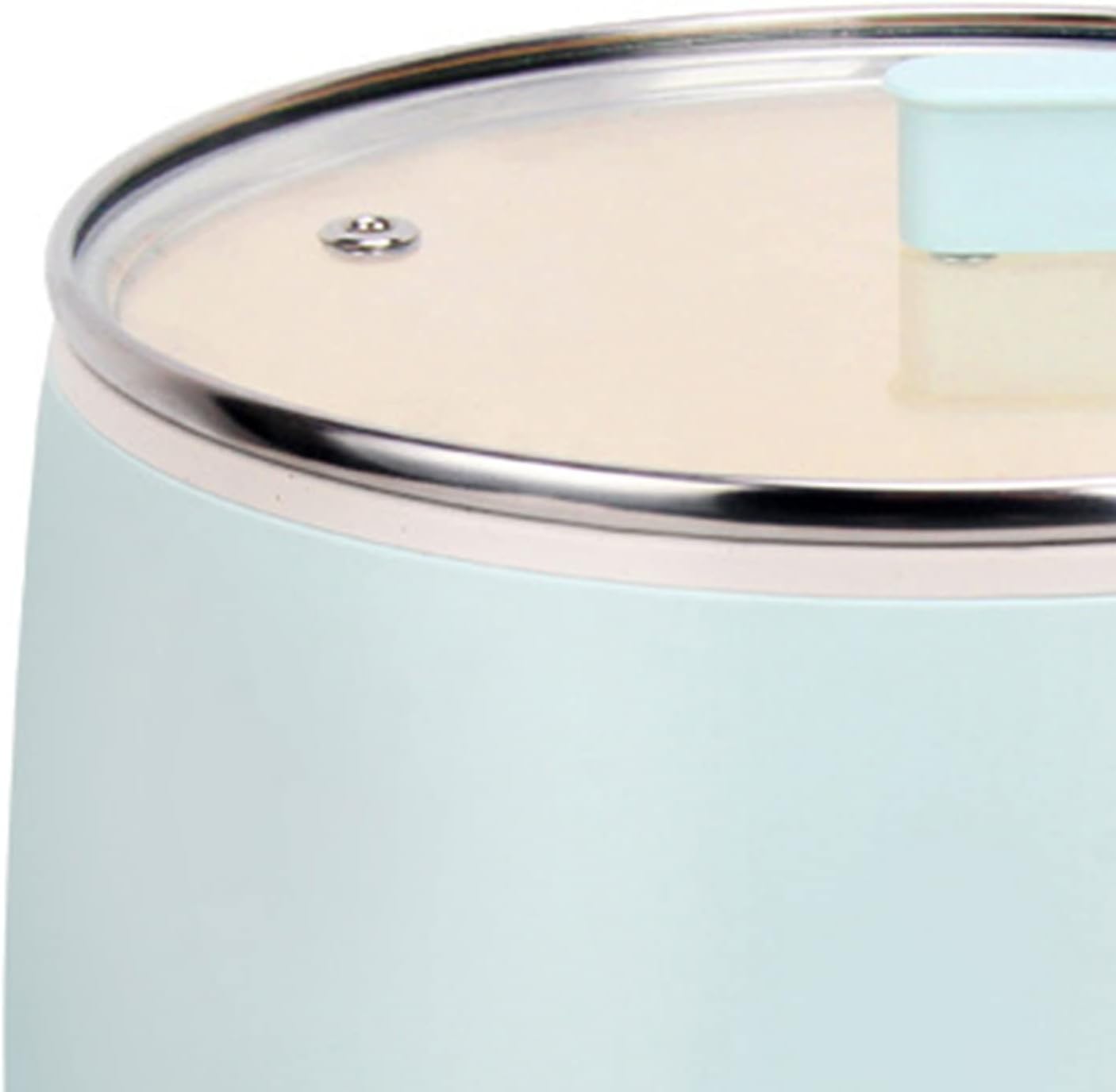 Arroceras, forro y tapa transparente, ideal para 2 personas, mini olla de arroz portátil con antiadherente