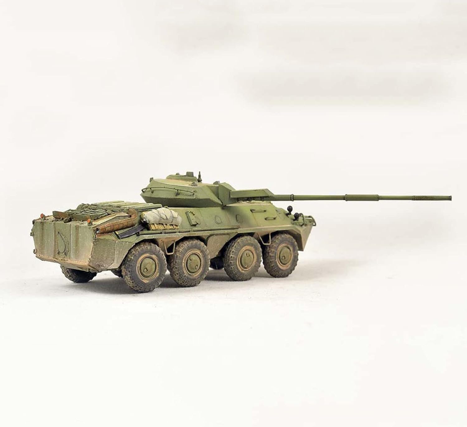 Tank 3D Puzzles Plastic Model Kits, 135 Scale Russian T-80U MBT Model, Adult Toys and Gift