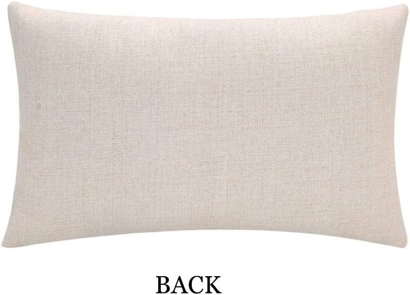 Home Quotes Fundas de almohada decorativas de madera Together is Our Favorite Place to Be”, funda de almohada de granja de 12 x 20 pulgadas,