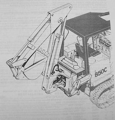 La retroexcavadora del modelo 35C 35C-Wl de la serie del caso de J I parte el catálogo manual Ck para 850C W14