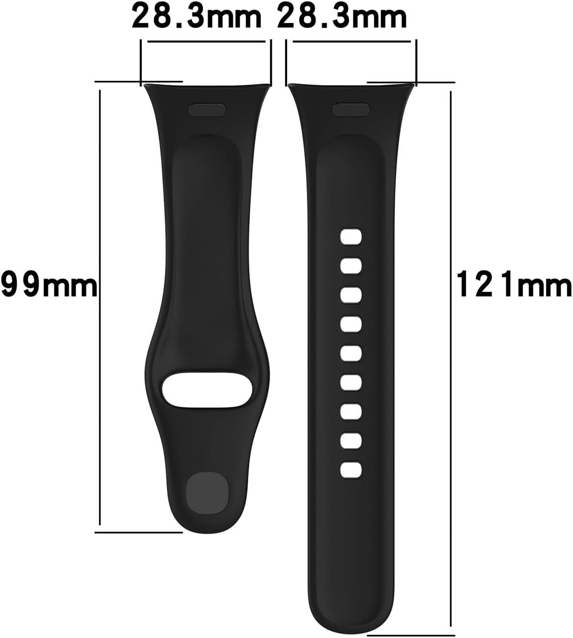 FitTurn Paquete de 8 correas coloridas compatibles con Xiaomi Mi Watch Lite 3Redmi Watch 3, correa deportiva de repuesto ajustable de silicona suave