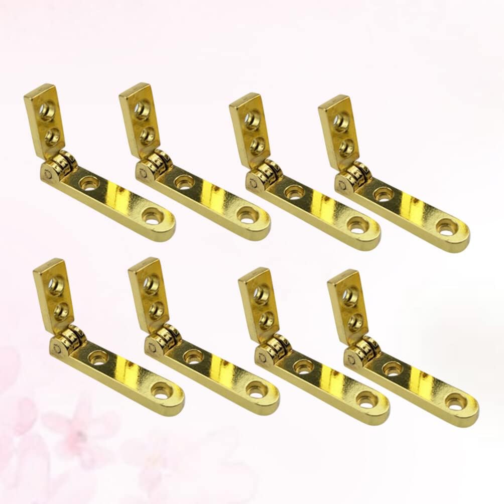 DOITOOL Bisagras de puerta oscilantes 8 piezas Bisagra de alta resistencia Bisagras de resorte bisagras de cierre automático Bisagras de 90 grados