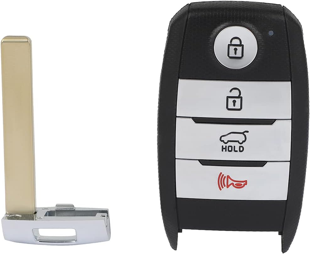 Aintier Control remoto de entrada sin llave inteligente para Kia para Sportage 2016-2019 Piloto de repuesto para llavero TQ8-FOB-4F08 95440-D9000-2