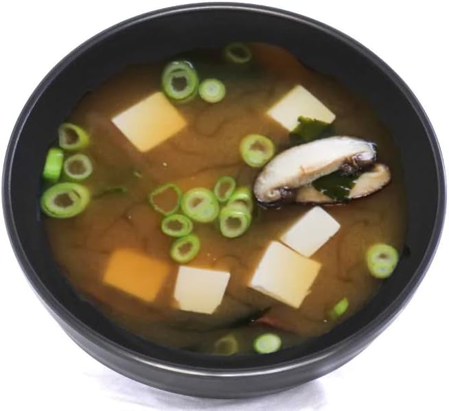 Lucky Star (redondos, melamina tazones Pho sopa de fideos Ramen Wonton sopa tazón de arroz, 4.5″ (8oz), 5.5″ (16oz), 7.5″ (46oz), Negro, Swirl