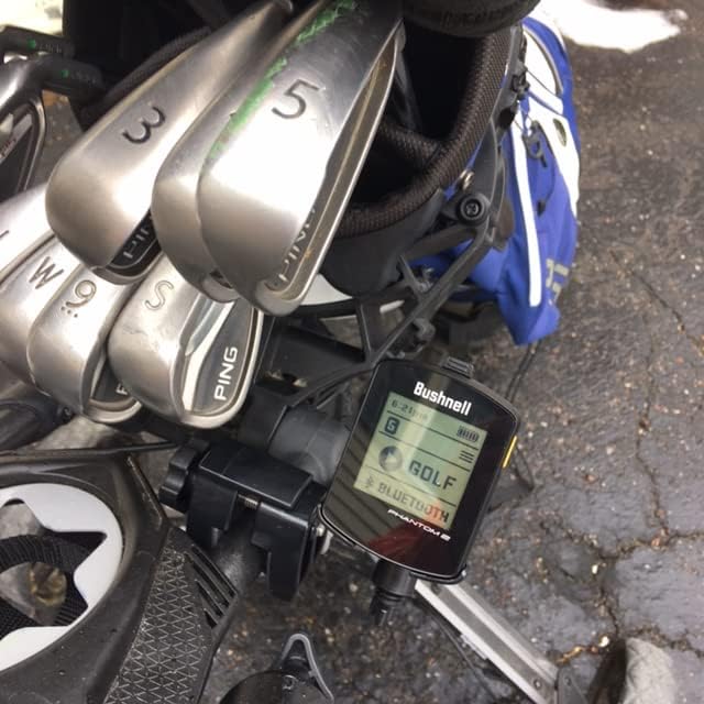 Caddie Buddy Soporte de carrito de golf para Bushnell Phantom 2