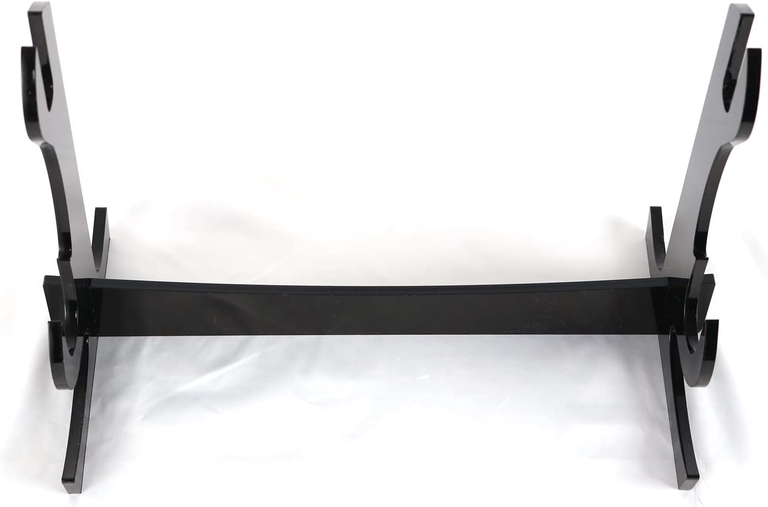 WANLIAN Soporte de espada soporte de espada acrílico de dos capas Samurai Sword soporte de exhibición de escritorio Katana Holder 0.236 in hoja
