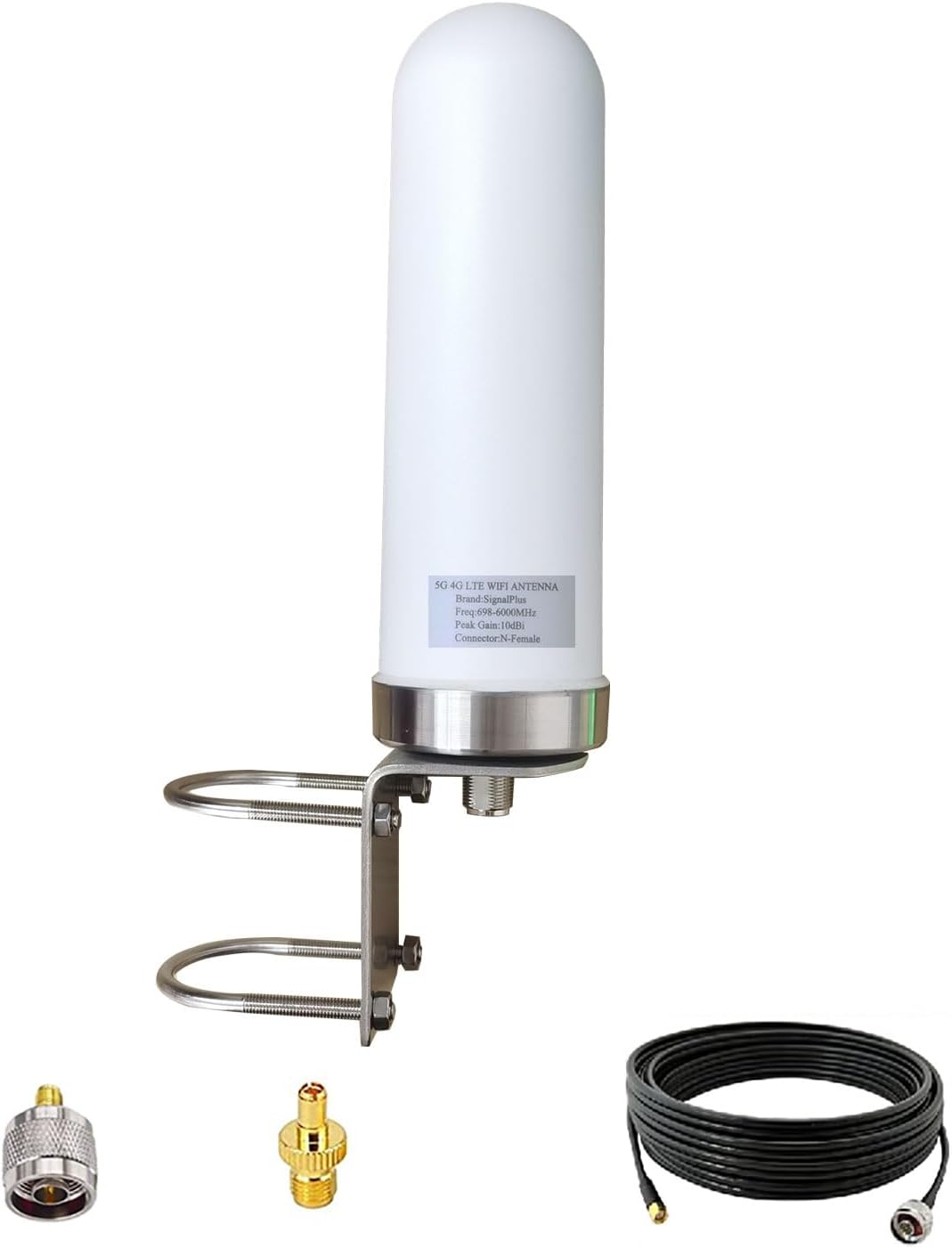 Omni – Antena celular 4G 5G LTE GSM para exteriores direccionales para routers y amplificador de señal de teléfono celularbanda ancha 698-6000 mhz