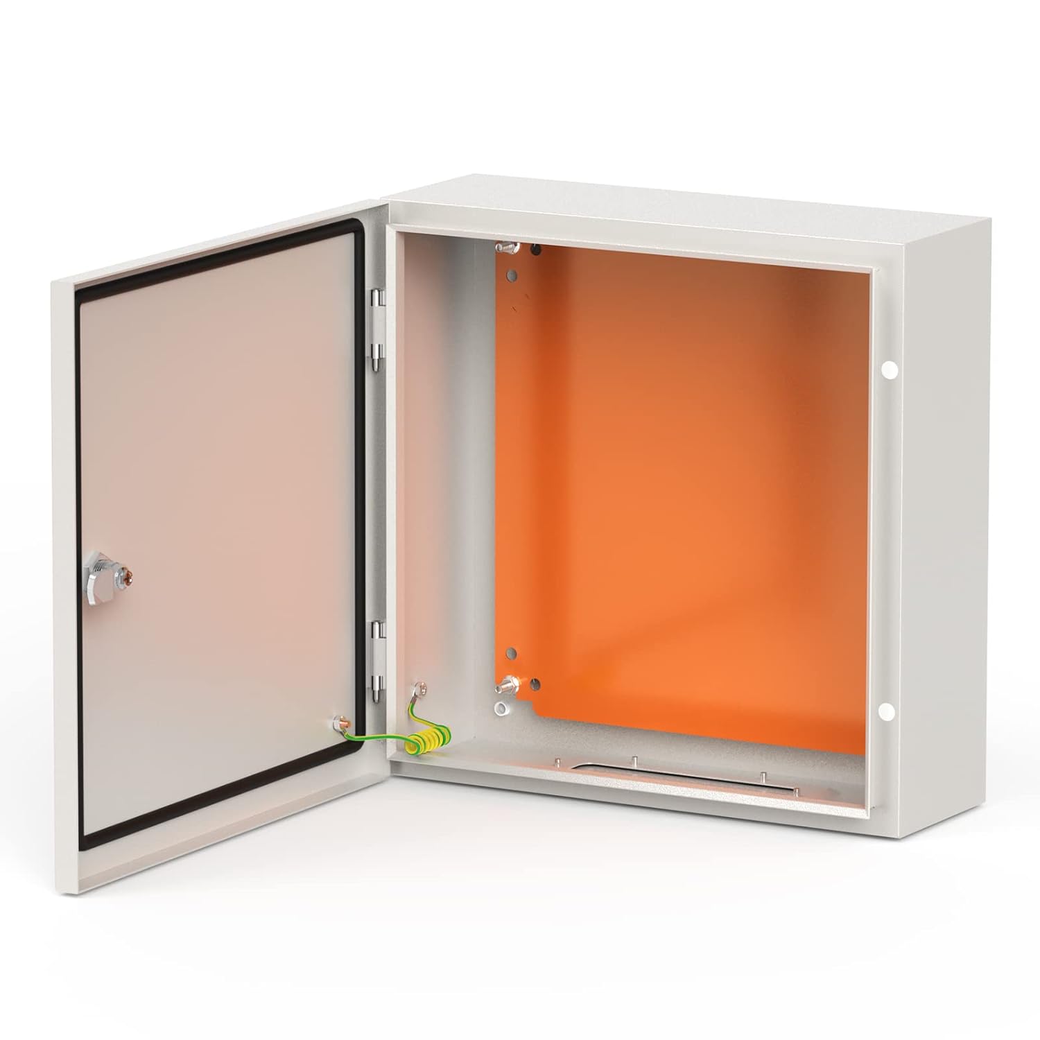 TOOLIOM Caja eléctrica impermeable del recinto IP66 16 x 16 x 6″ caja de conexiones eléctrica a prueba de polvo con la placa de montaje