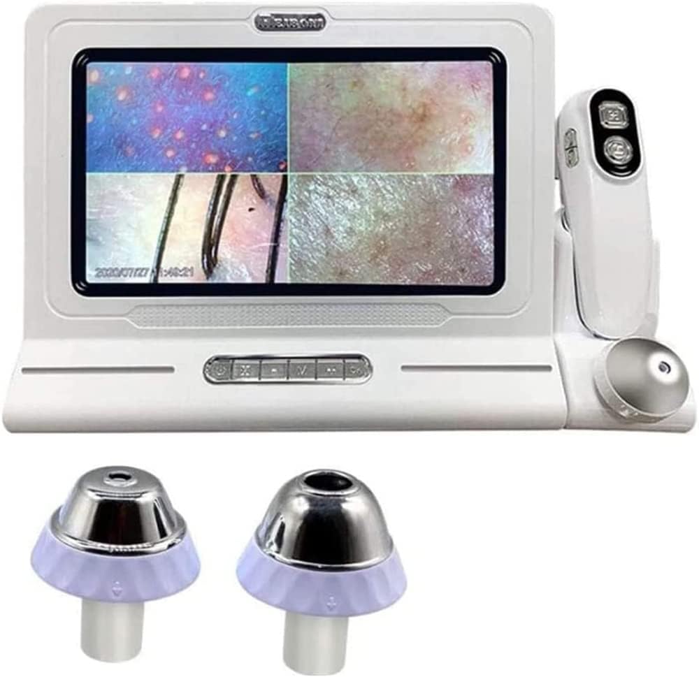 Analizador de pelo de piel, probador de cabello de 11 pulgadas, pantalla LCD HD, microscopio digital, analizador de diagnóstico de piel con 50 x 200