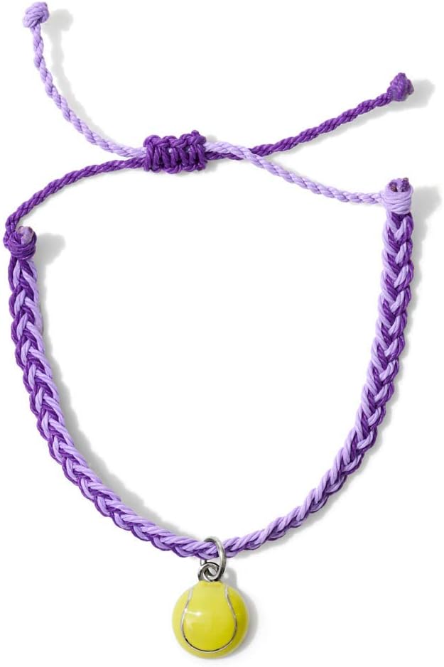GIMMEDAT Pulsera deportiva con forma de corazón para niñas, 100% impermeable, ajustable, regalo para equipos, 5″-9″