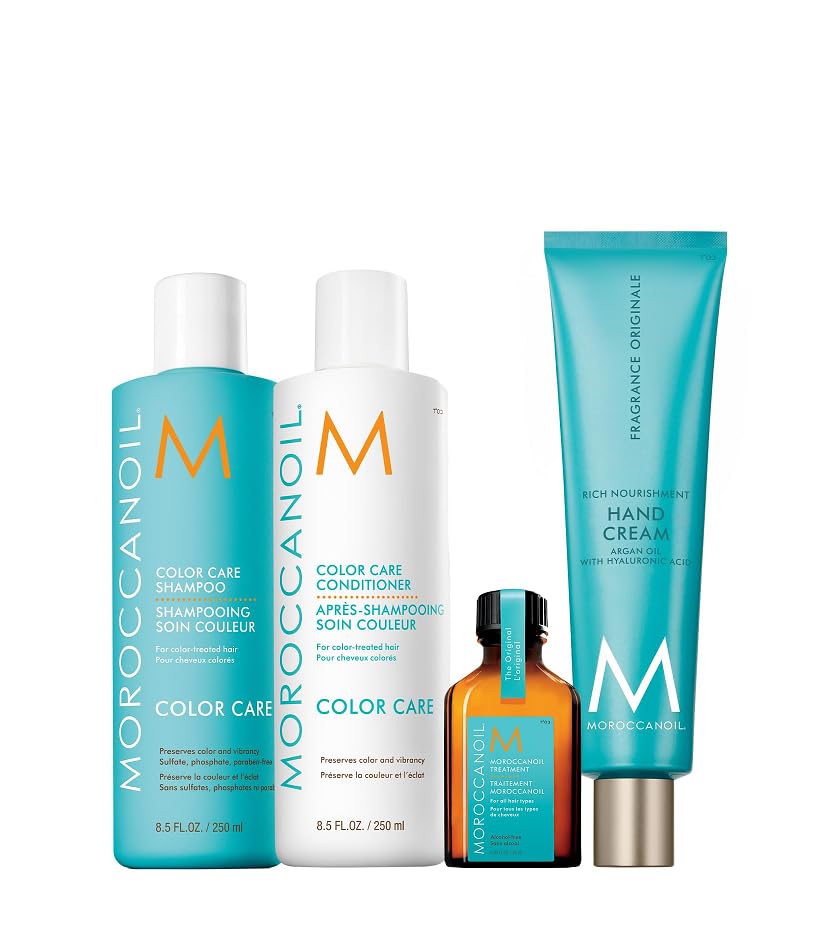 Moroccanoil Luminous Wonders set navideño para el cuidado del color