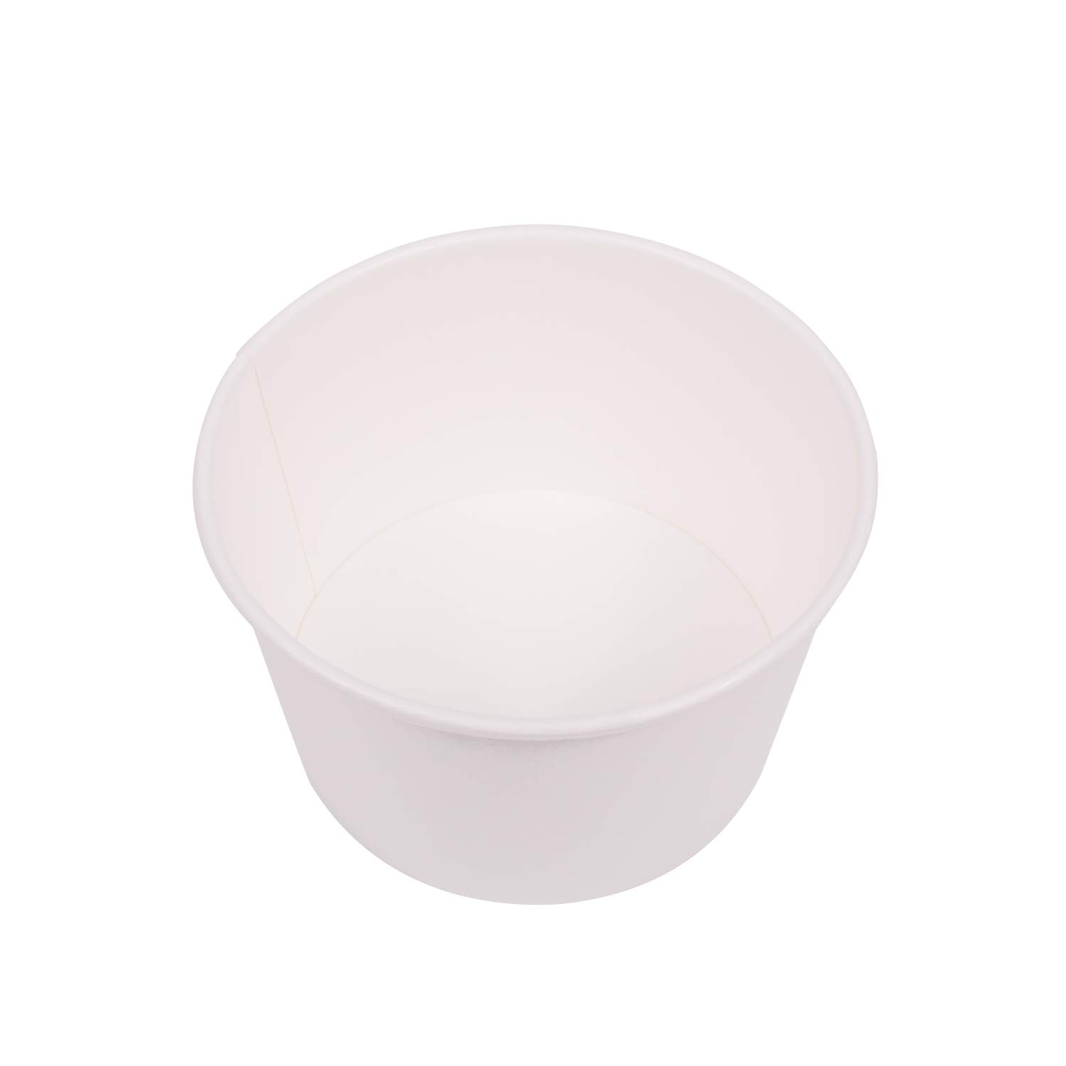 KARAT 28oz doble Poly container-142mm de alimentos, 600pcs (yogur contenedor de papel fríocaliente blanco) c-kdp28W