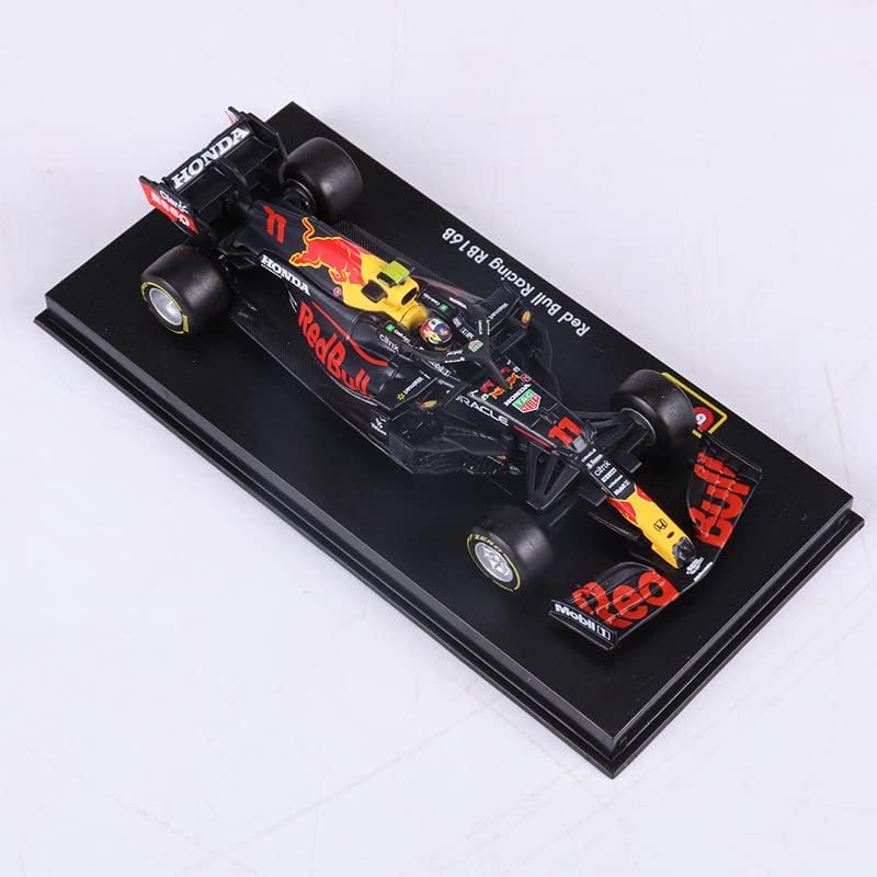 143 F1 RB16B Red Bull Racing Car 2021 NO.33 y 11 Aleación Vehículo de lujo fundido a presión Coches Modelo Colección de juguetes por Bburago 38056