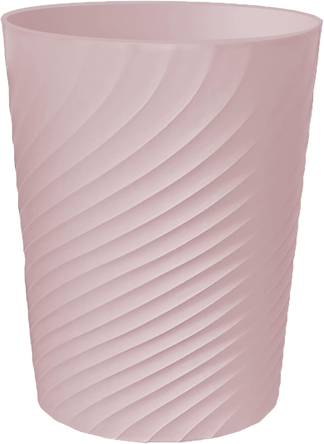 DAJITRE Cubo de basura pequeño de 1.8 galones, papelera de reciclaje de perfil delgado para espacios compactos, baño, oficina, dormitorio, cocina
