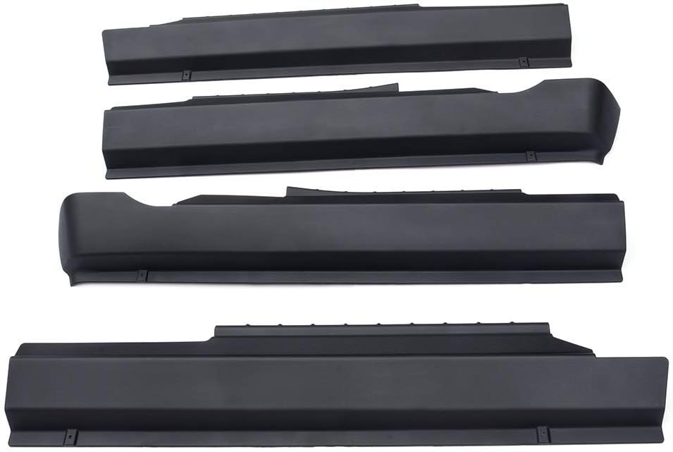 PIT66 Black Trail Armor – Panel basculante compatible con Dodge Ram 1500 2009-2018, solo se adapta a Crew Cab, compatible con Ram 2500 3500
