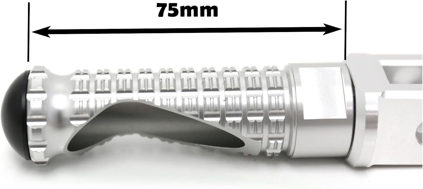 MCMOTOPARTS M-PRO Passenger Rear Footpegs Foot Pegs Silver Compatible with Scrambler 1100 Sport PRO 2020-2021 20 21