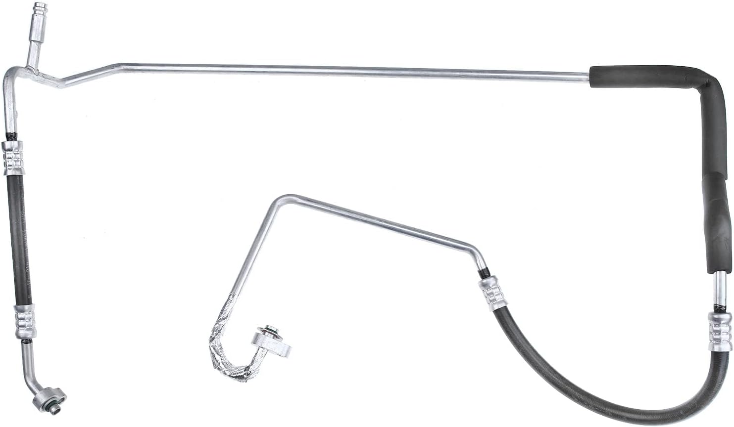 A-Premium Conjunto de manguera de línea de descarga de AC compatible con Ford Explorer 2006-2010 4.6L, Mercury Mountaineer 2006-2010 4.6L, compresor