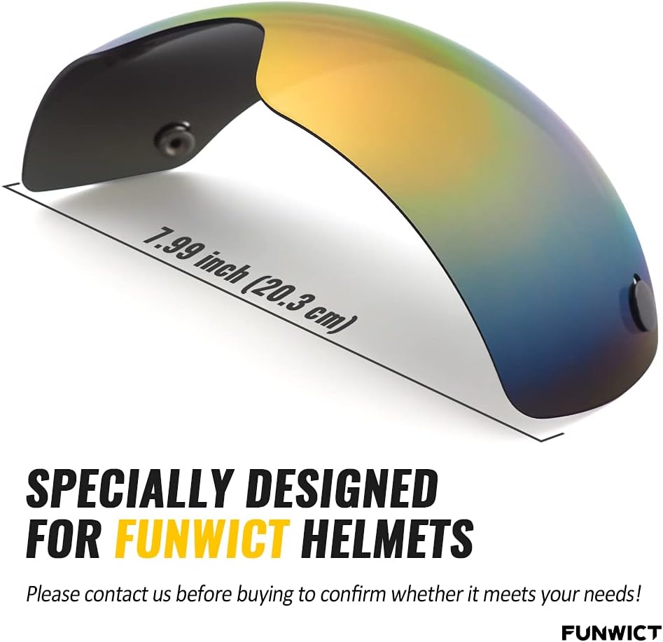Gafas magnéticas para casco de bicicleta, quitablesdesmontables viseras para el casco de bicicleta de ciclismo FW001