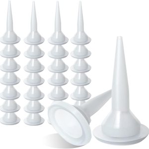 Boquilla para calafatear salchichas, 28 puntas, herramienta universal para calafatear, juego de puntas de calafateo de repuesto resistente para Boquilla para calafatear salchichas, 28 puntas, herramienta universal para calafatear, juego de puntas de calafateo de repuesto resistente para