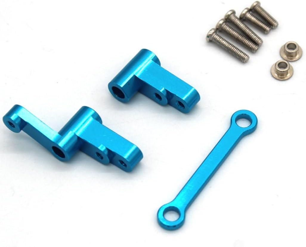 Unidad de transmisión de dirección de metal mejorada, piezas de actualización para piezas de automóvil MJX Hyper Go RC 16430S, también apto para
