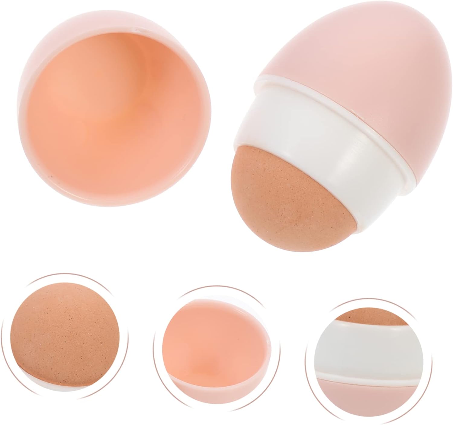 FRCOLOR Bola absorbente de aceite de piedra volcánica Rodillo facial volcánico Rodillo absorbente de aceite Rodillo facial para el cuidado de la