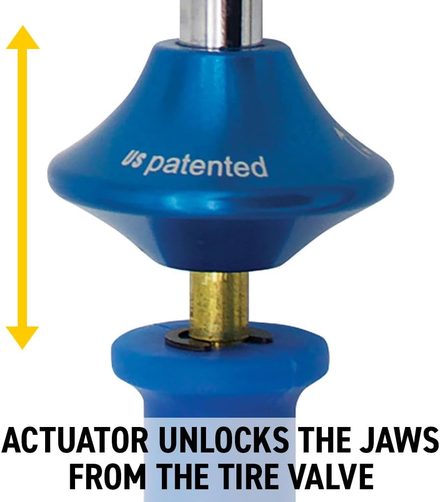 LockNFlate Adaptador de doble rueda de bloqueo