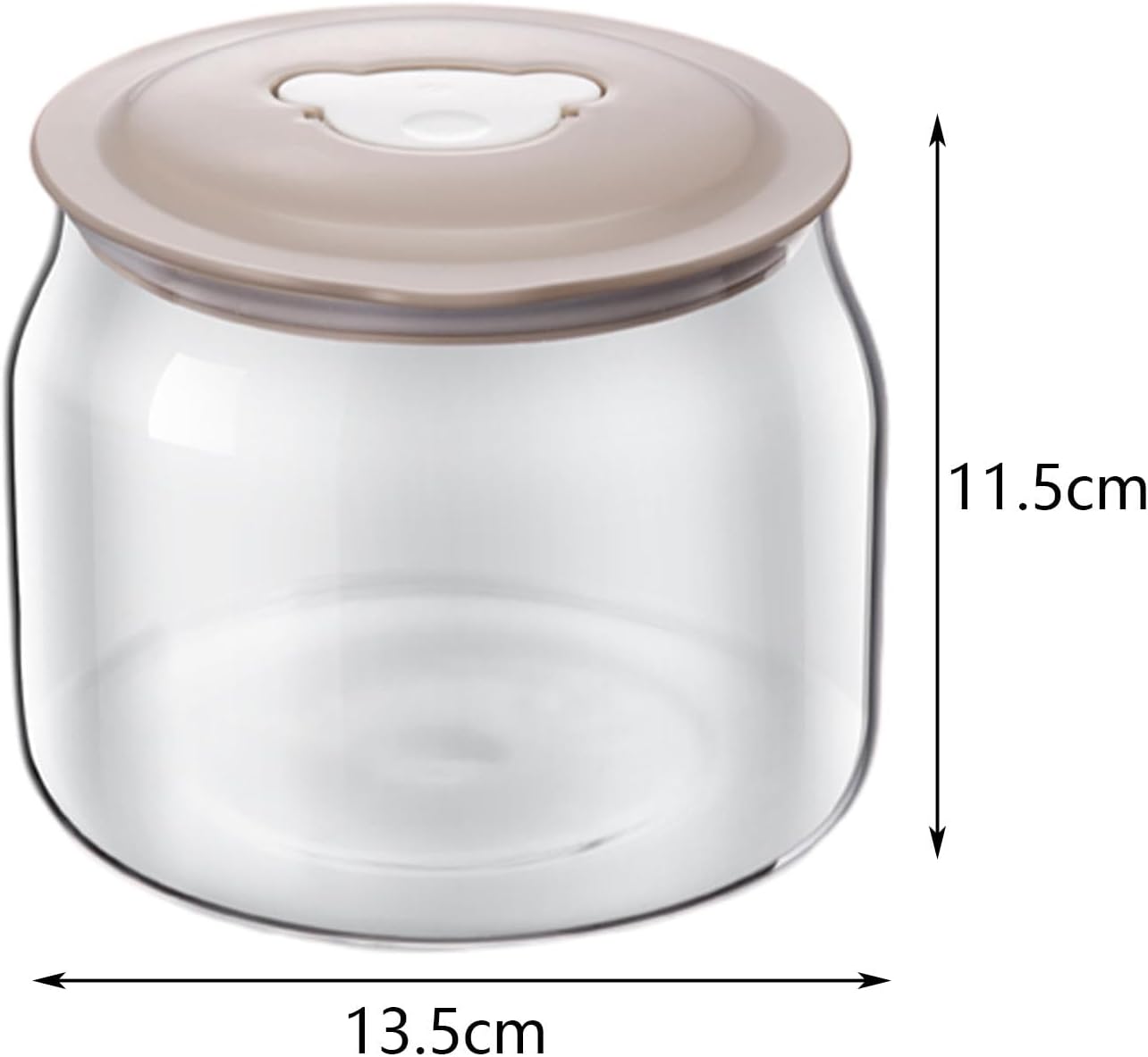 KLKCMS Separador de suero de leche de nueces, filtro de yogur griego, filtro de yogur para yogur pequeño postre mermeladas caseras, botella con tapa
