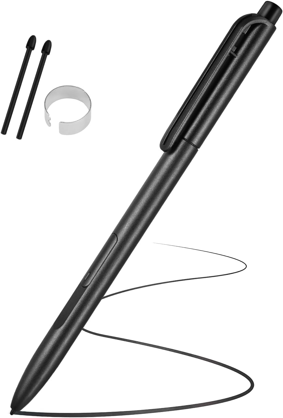 EMR Stylus compatible con 2 bolígrafos con borrador, bolígrafo de repuesto para 2 tabletas notablesdispositivo notable, 4096 niveles de presión,