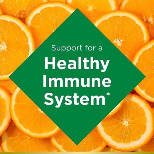 Vitamina C 1000 mg, suplemento de apoyo inmunológico, potente antioxidante, 100 unidades + compatible con Nature’s Bounty.