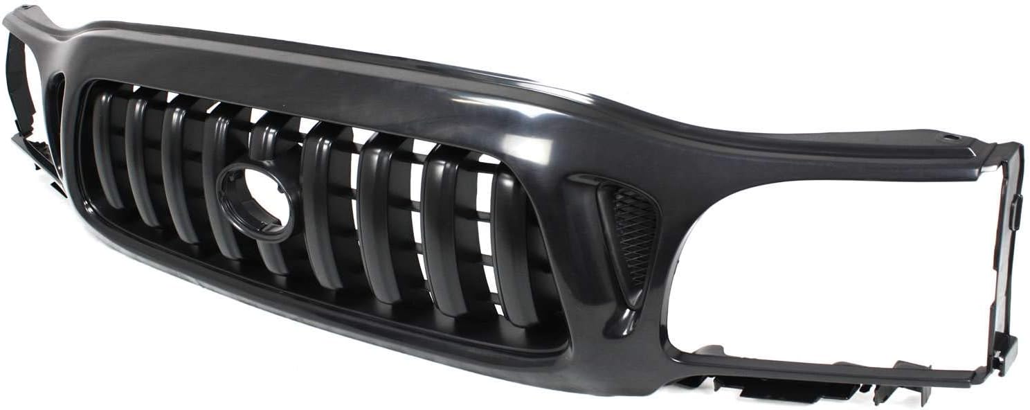 Evan Fischer Conjunto de rejilla compatible con Toyota Tacoma 2001-2004 carcasa e inserto pintable TO1200246