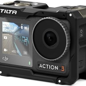 Tilta Jaula de cámara completa compatible con DJI Osmo Action 3  Diseño de liberación rápida de doble cara  Receptor de zapata fría  TA-T40-FCC Tilta Jaula de cámara completa compatible con DJI Osmo Action 3  Diseño de liberación rápida de doble cara  Receptor de zapata fría  TA-T40-FCC