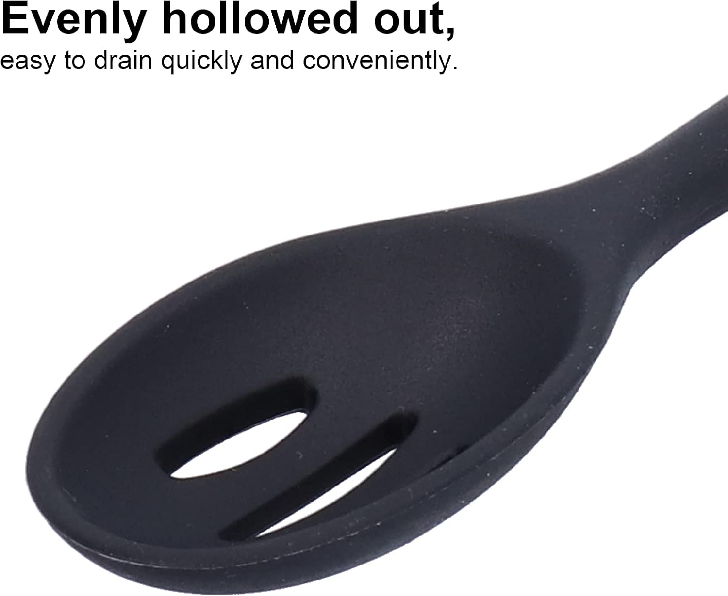 Utensilios de cocina, Kit de herramientas de cocina no para el hogar (10 piezas de silicona negro conjunto (incluyendo caja de color))
