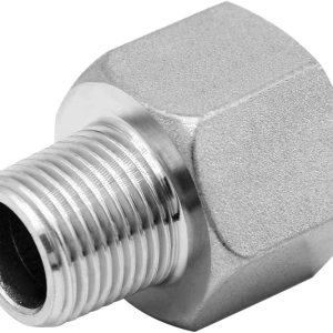 Beduan Instalación de tubería de acero inoxidable 12 “NPT rosca macho x 12” adaptador de tubo de rosca hembra NPT Beduan Instalación de tubería de acero inoxidable 12 “NPT rosca macho x 12” adaptador de tubo de rosca hembra NPT