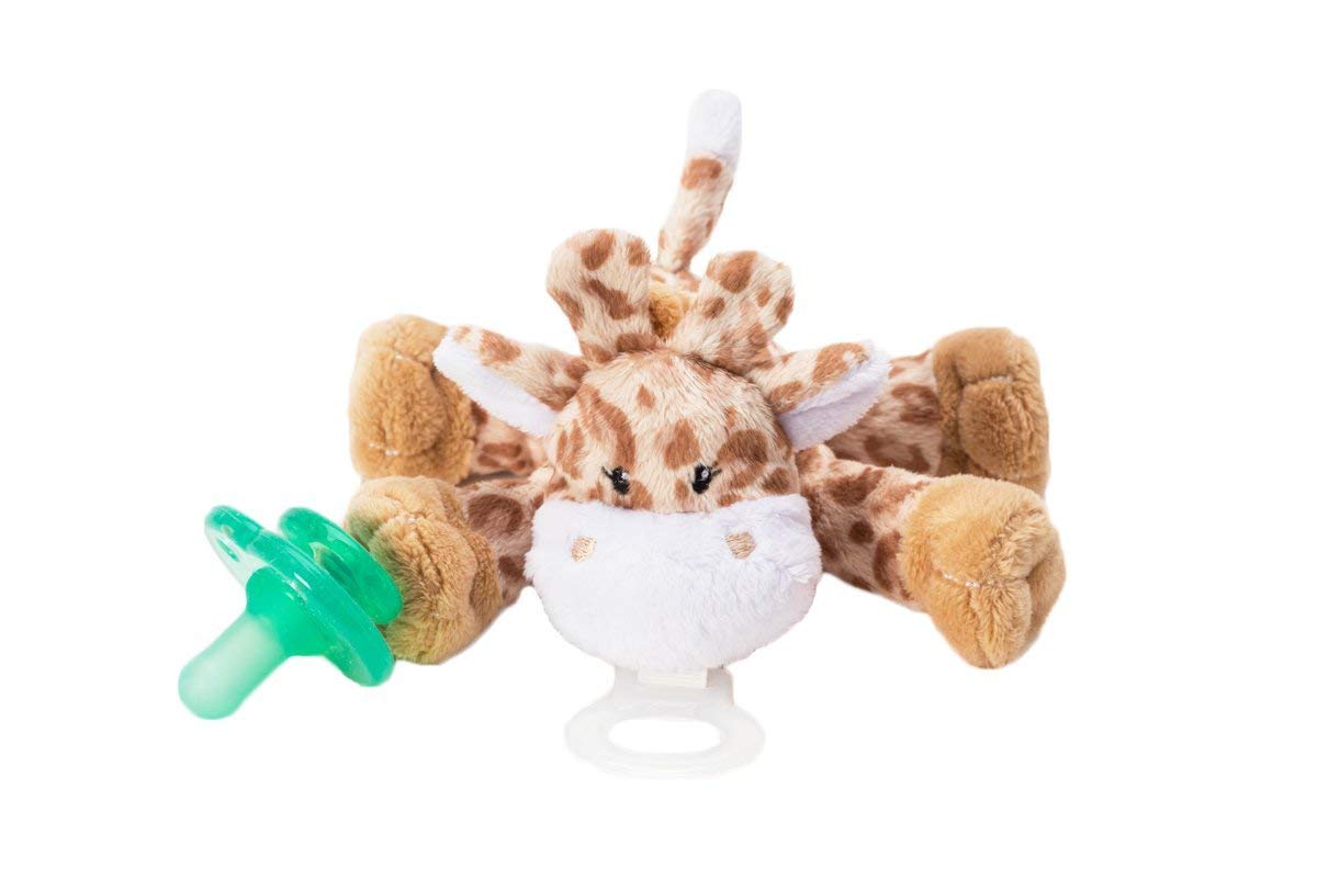 Nookums – Paci-Plushies Buddies – Animalitos de peluche para usar con chupetes de diferentes marcas, adecuado para todas las edades, incluye chupete