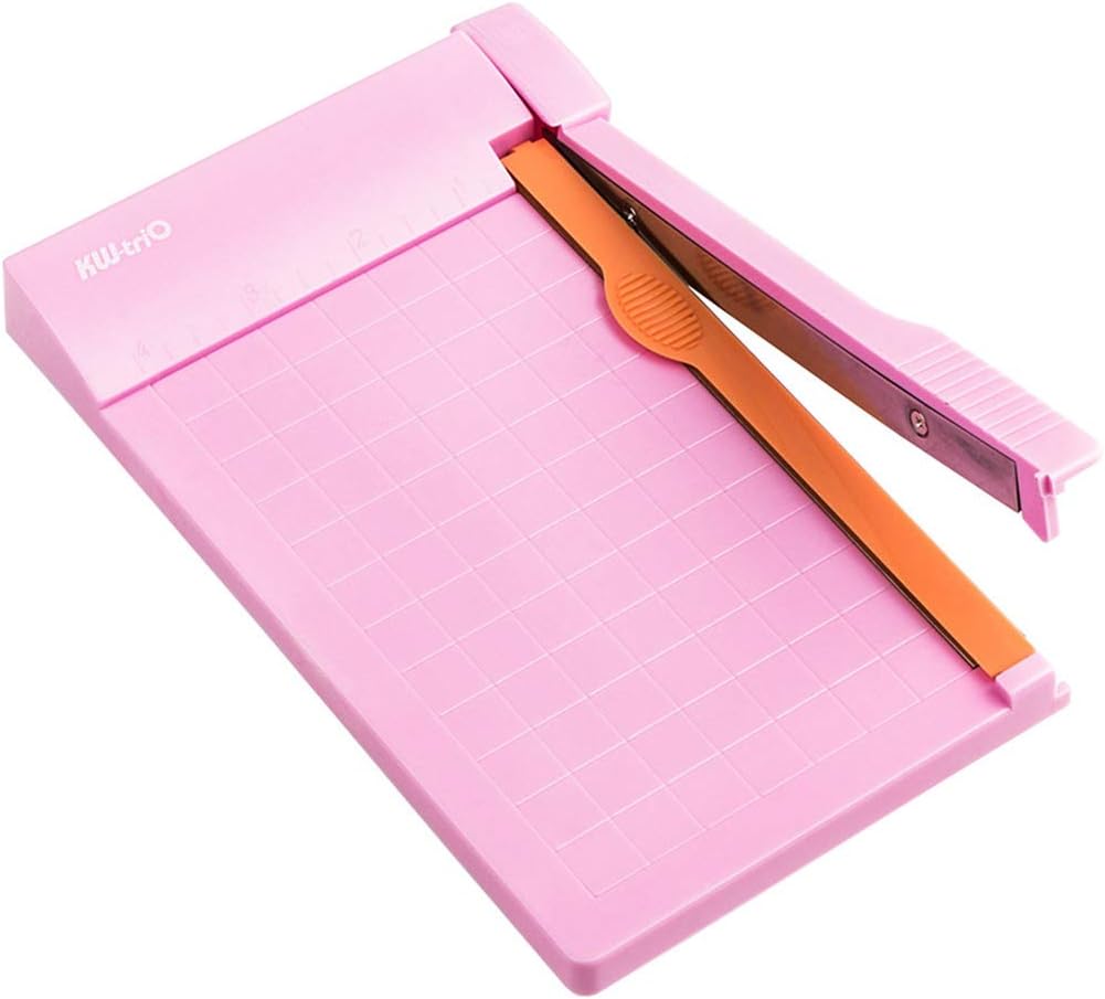 Cortador de papel Trimmer Photo Guillotine Cutting Machine Scrapbook Ruler Gancho para tejer