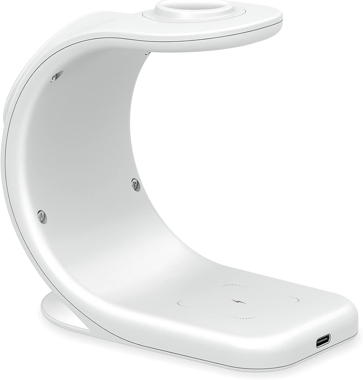 MMOBIEL Estación de carga inalámbrica compatible con iPhone, Apple Watch y AirPods, soporte de cargador inalámbrico 3 en 1 de 15 W, base de carga